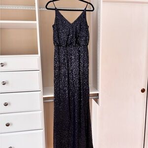 Adrianna Papell Navy Dress